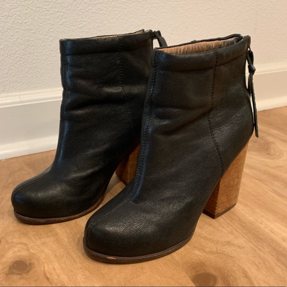 Jeffrey Campbell Rumble Boot In Black Leather - Picture 8 of 8